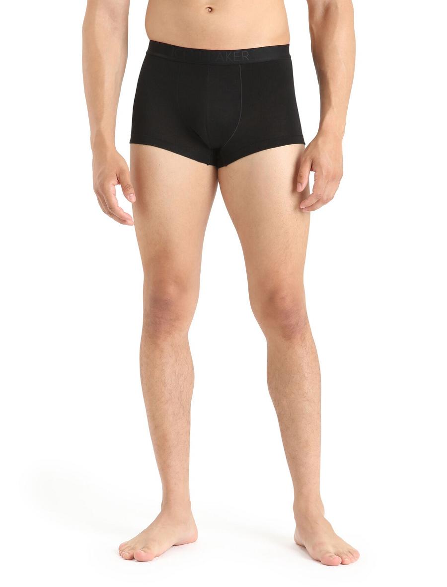 Sous Vêtement Icebreaker Cool-Lite™ Merino Anatomica Trunks Homme Noir | FR 1290MQZA